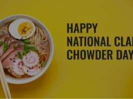 February 25 - National Clam Chowder Day