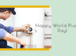 March 11 - World Plumbing Day