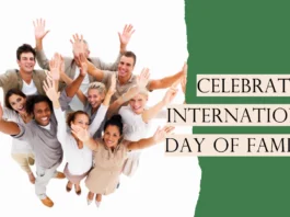 May 15 - International Day of Families