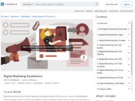 Digital Marketing Foundations (LinkedIn Learning)