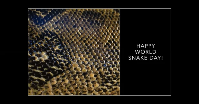 July 16 - World Snake Day