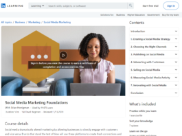 Social Media Marketing Foundations (LinkedIn Learning)