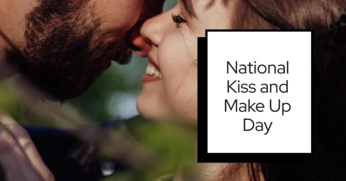 August 25 - National Kiss and Make Up Day