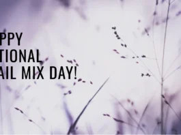 August 31 - National Trail Mix Day