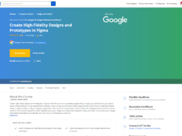 Create High-Fidelity Designs and Prototypes in Figma