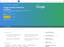 Google UX Design