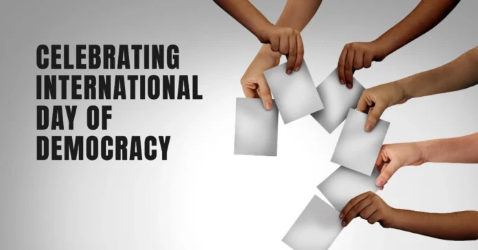 September 15 - International Day of Democracy