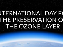 September 16 - International Day for the Preservation of the Ozone Layer