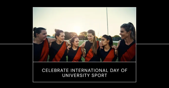 September 20 - International Day of University Sport