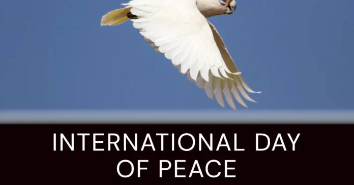 September 21 - International Day of Peace