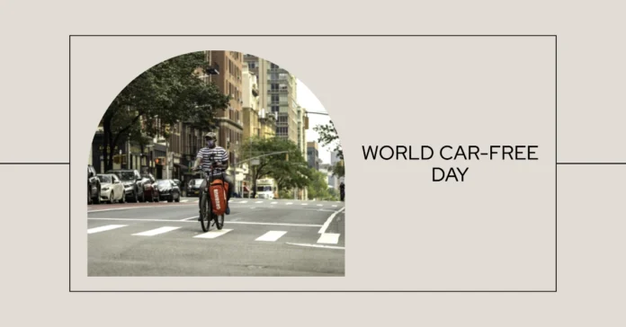 September 22 - World Car-Free Day