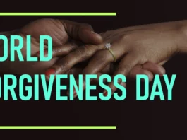 September 7 - World Forgiveness Day