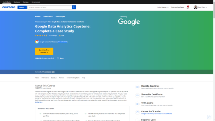 Google Data Analytics Capstone Complete a Case Study