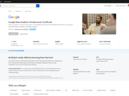 Google Data Analytics Professional Certificate