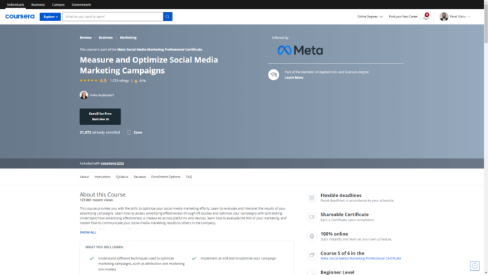 Measure and Optimize Social Media Marketing Campaigns