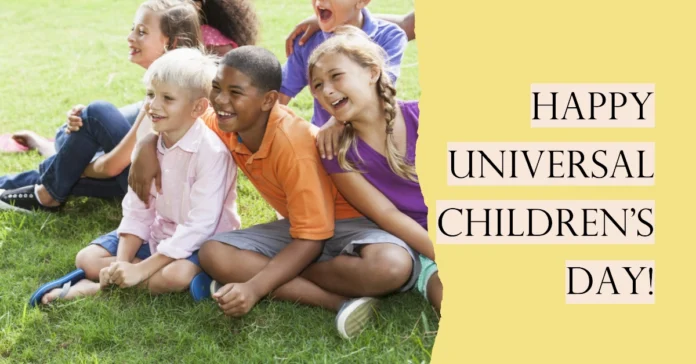 November 20 - Universal Children's Day