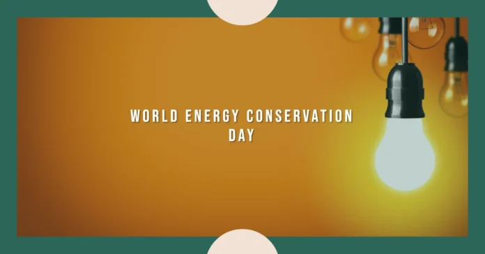December 14 - World Energy Conservation Day