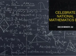 December 22 - National Mathematics Day