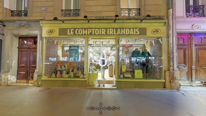 Virtual Tour nr.23 - Le Comptoir Irlandais (Irish Goods Store in Paris)