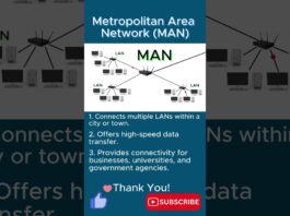 MAN (Metropolitian Area Network)